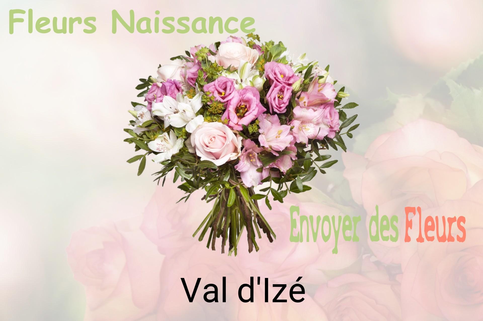 Bouquet de fleurs de naissance livré à Val-d'Izé